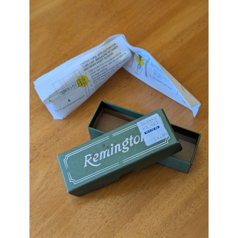 Vintage UMC Original Green Remington Box And Insert Only - Period Prop